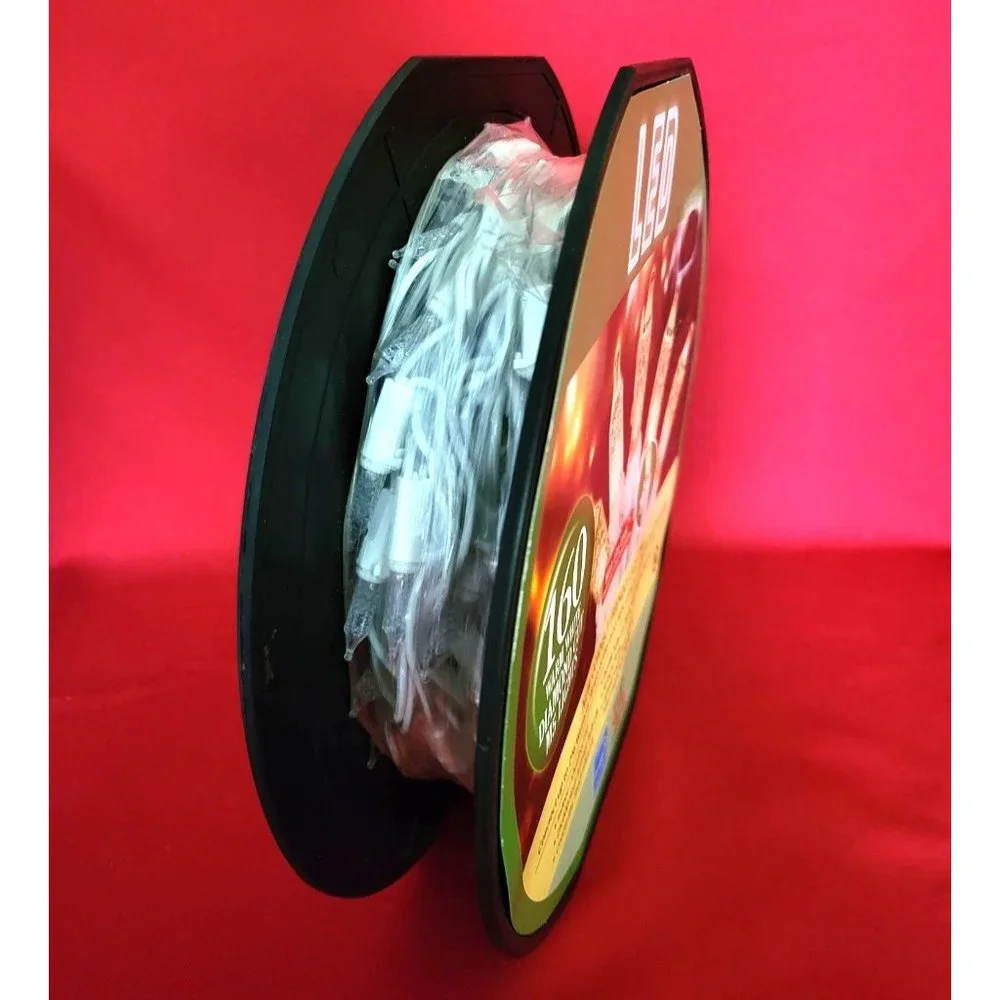 160 M5 MULTI-COLOR WITH WHITE WIRE DIAMOND CUT LED LIGHTS - NEW